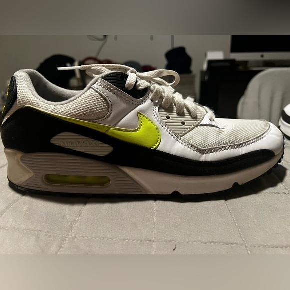 Nike Mens Air Max 90 CZ1846-100 White Running Shoes Sneakers Size 11.5 - Picture 6 of 12